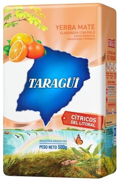 Yerba mate Taragui naranja